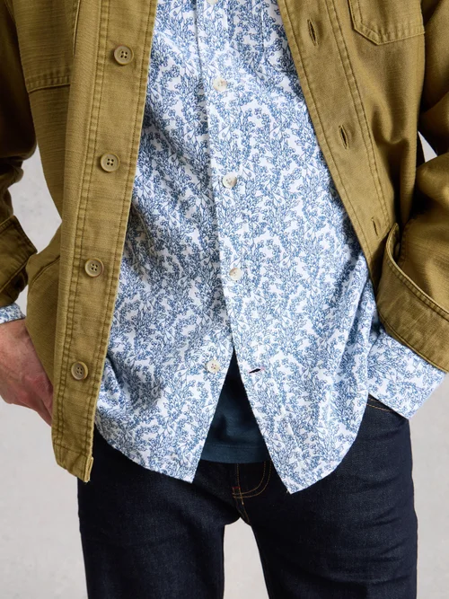 Chemise à imprimé vigne Finsbury - White Pr - XXL/R Image 3