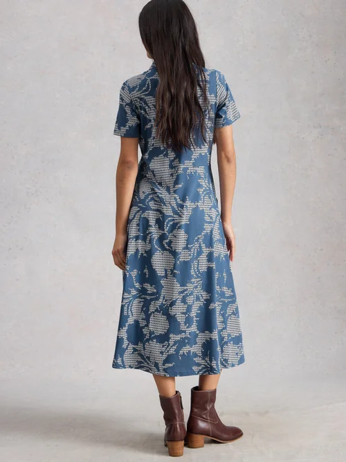 Robe-chemise Rua Jersey - Blue Pr - 52/R Image 4