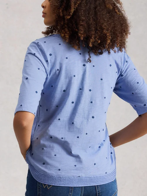Tee-shirt brodé Weaver Notch - Blue Mlt - 52 Image 4
