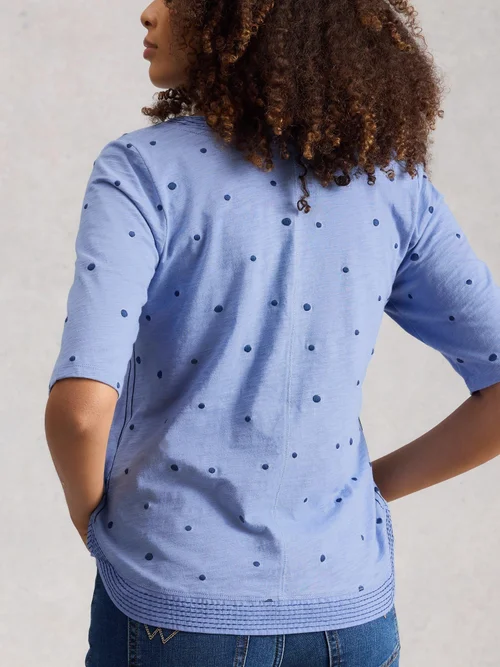 Tee-shirt brodé Weaver Notch - Blue Mlt - 52 Image 4