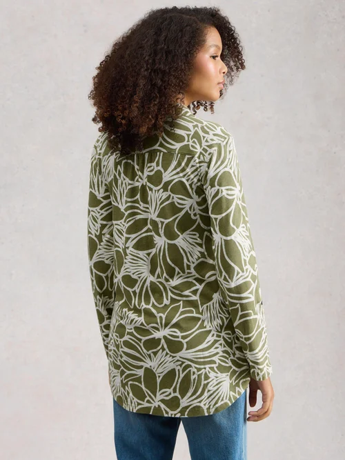 CHEMISE LONGUE ANNIE - Green Pr - 52 Image 4
