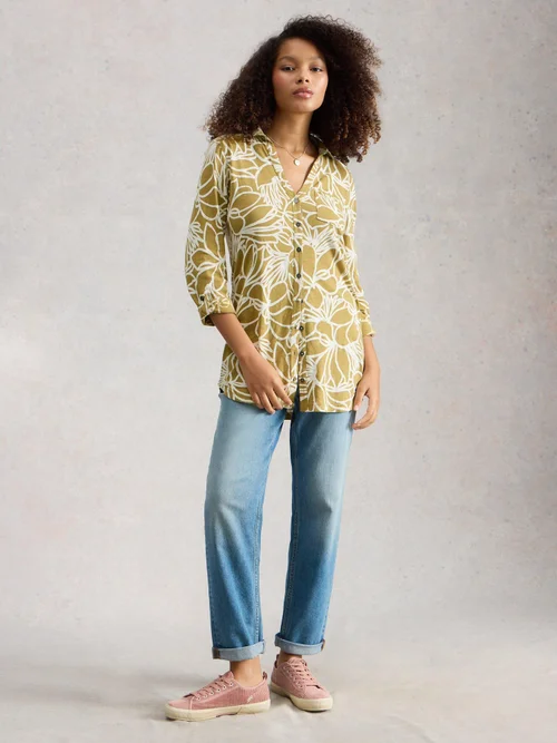 CHEMISE LONGUE ANNIE - Green Pr - 50 Image 2