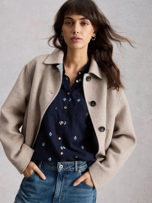 Chemise Sophie en coton biologique - Dark Navy - 52 Image 1