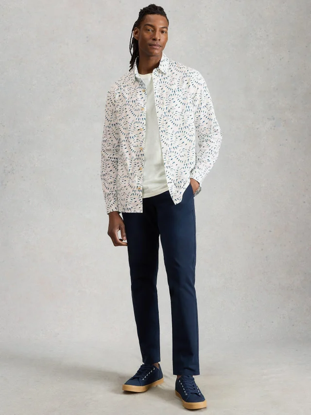 Chemise Finsbury Swim à imprimé poisson