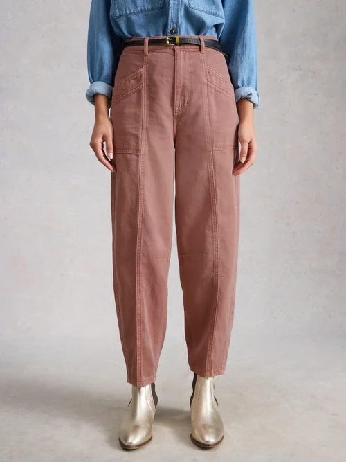 Pantalon Aubrey Barrel - Mid Pink - 50/R Image 3
