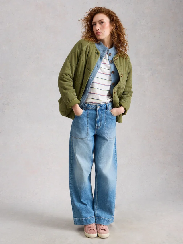 Veste matelassée en jersey Anya