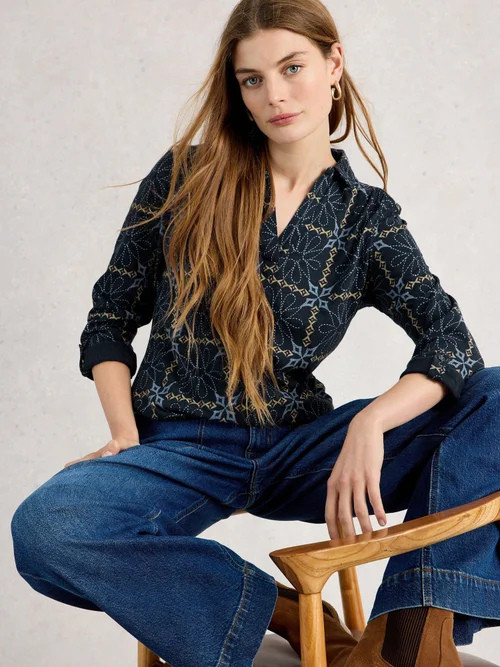 MAILLOT ALLIE - Navy Pr - 52 Image 1