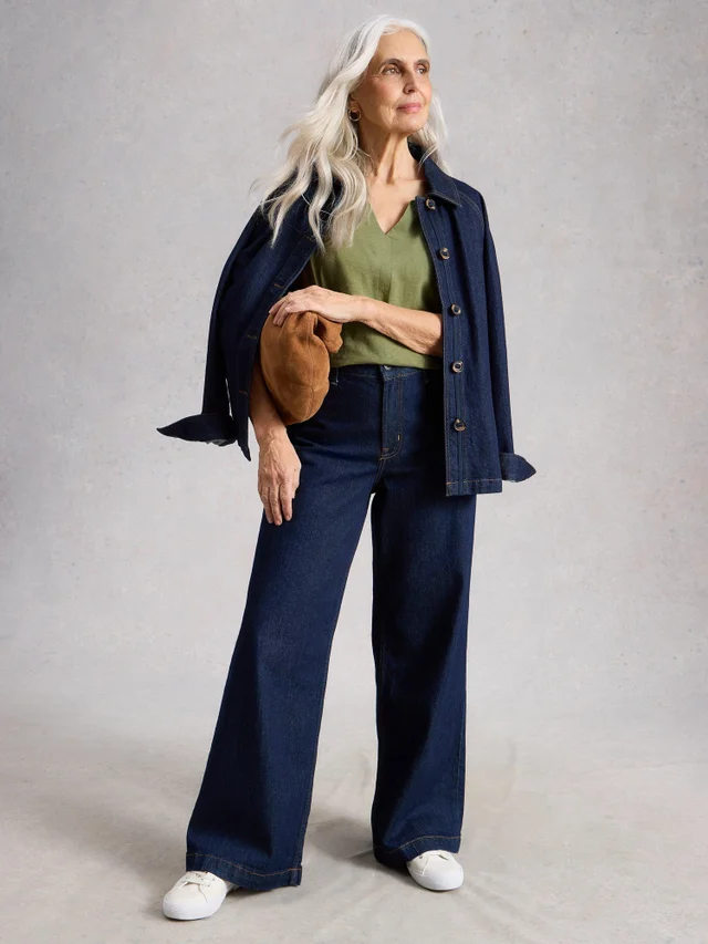 T-SHIRT À COL CASSÉ NELLY