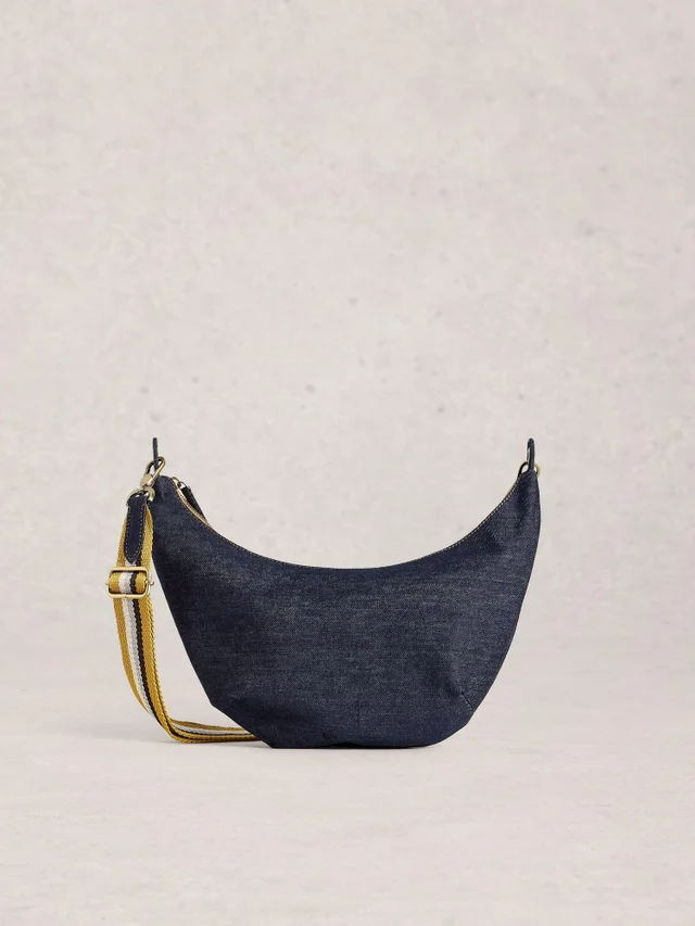 Sac bandoulière en denim Natalie