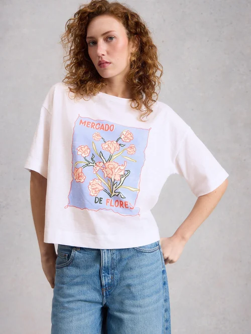 KATYA TEE - White Pr - 52 Image 3