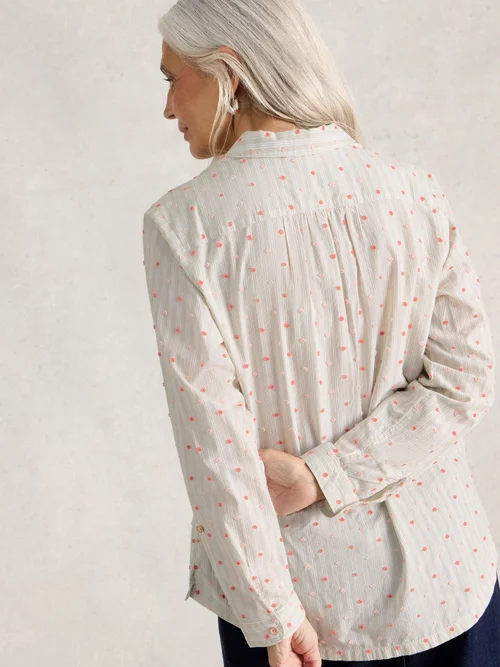 Chemise Sophie en coton biologique - Green Mlt - 50 Image 4