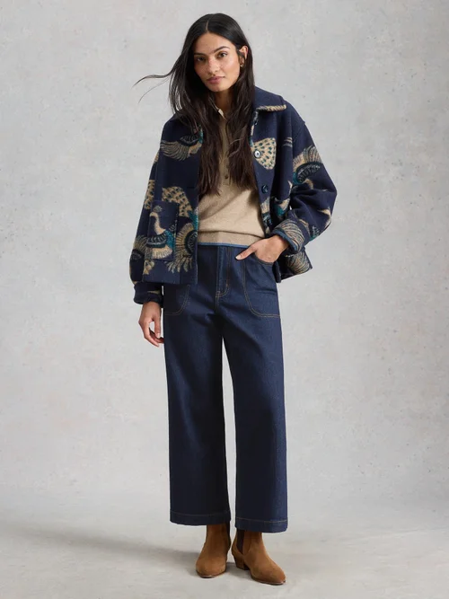 Jean court à jambes larges Tia - Dk Denim - 52/R Image 2