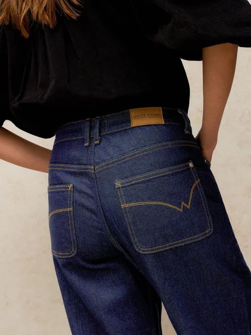Jean court à jambes larges Tia - Dk Denim - 52/R Image 3