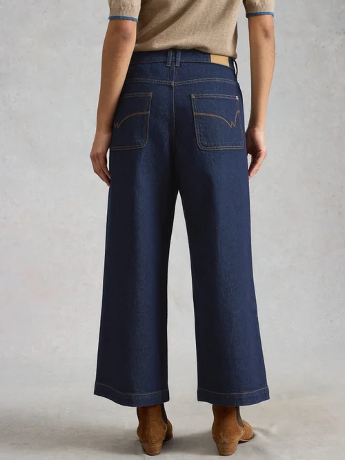 Jean court à jambes larges Tia - Dk Denim - 52/R Image 4