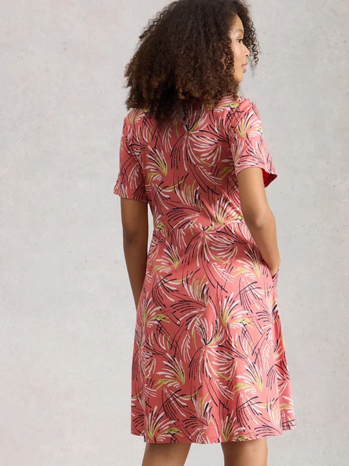 Robe chemise en jersey Ria - Pink Pr - 52/R Image 4