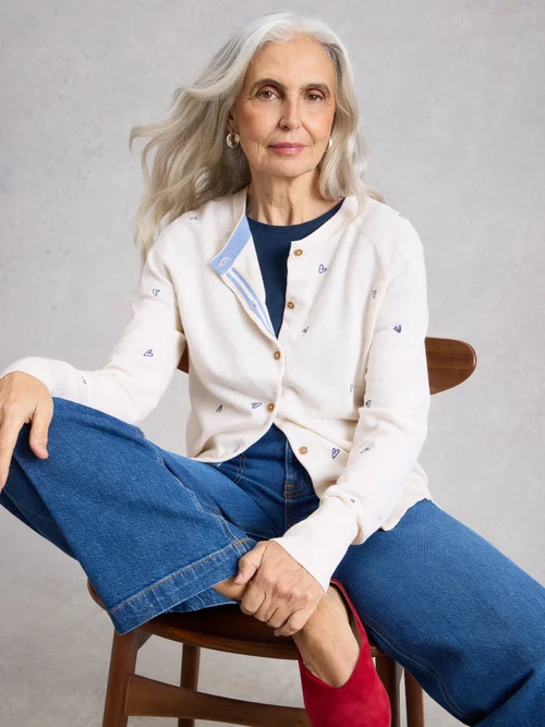 GILET BRODÉ LULU - Ivory Mlt - 52 Image 1