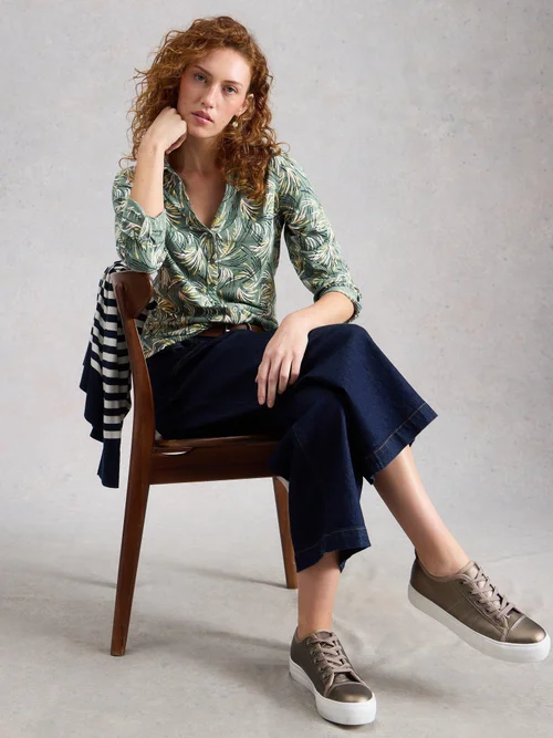 Chemise en jersey Annie - Green Pr - 52 Image 3