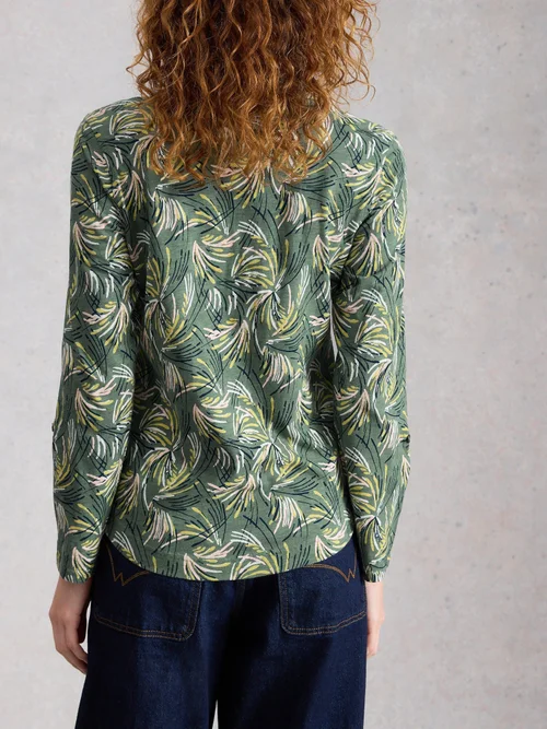 Chemise en jersey Annie - Green Pr - 52 Image 4