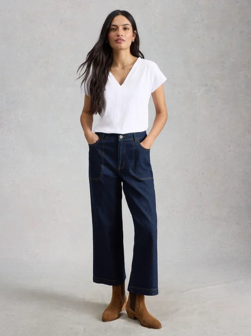 T-SHIRT NEVE À COL V - Bril White - 52 Image 2