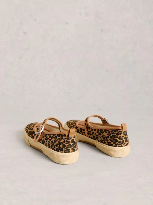 Pippa Mary Jane Trainer - Brown Mlt - 41 Image 4