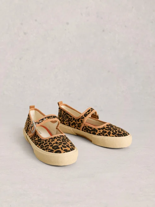 Pippa Mary Jane Trainer - Brown Mlt - 41 Image 2