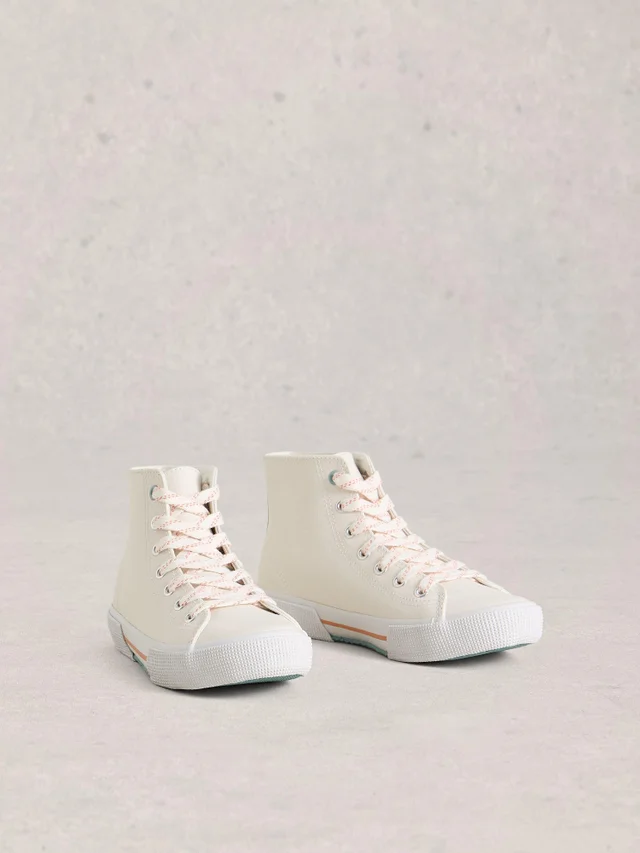 Baskets montantes en cuir Pippa