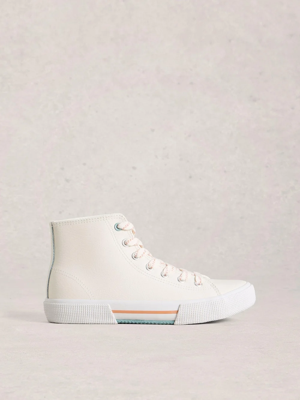 Baskets montantes en cuir Pippa - Bril White - 41 Image 1