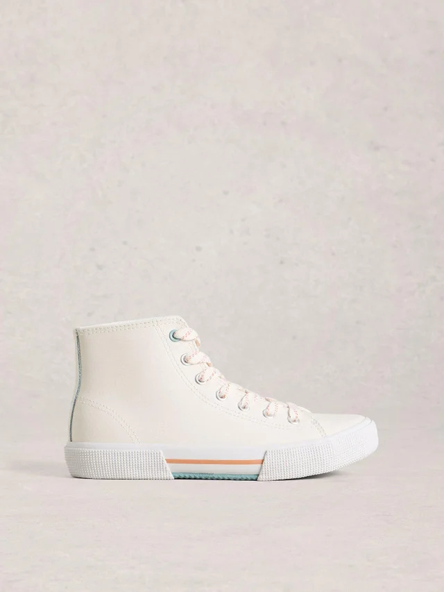 Baskets montantes en cuir Pippa
