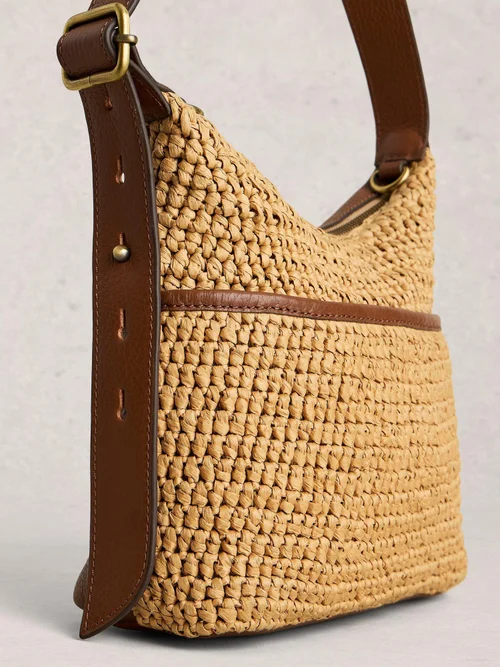 Mini Sac Bandoulière Sophia en Raphia Image 2