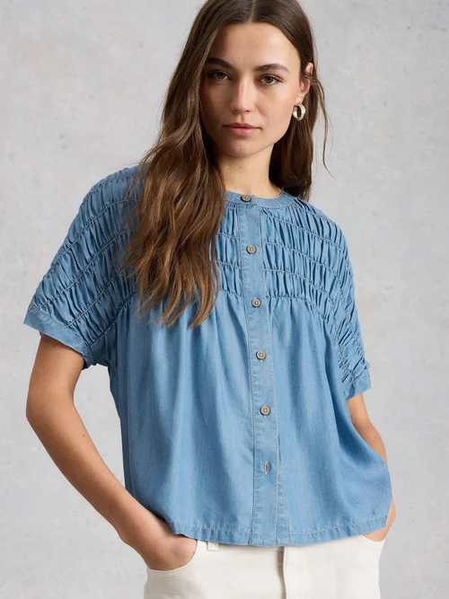 Chemise Tammie Chambray - Mid Denim - 48 Image 3