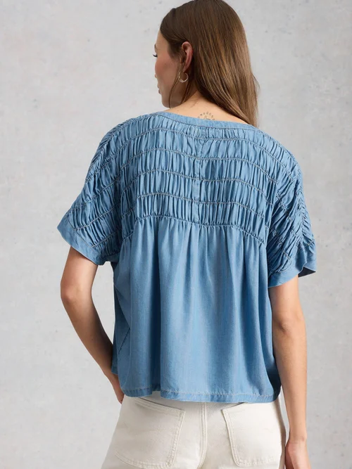 Chemise Tammie Chambray - Mid Denim - 48 Image 4