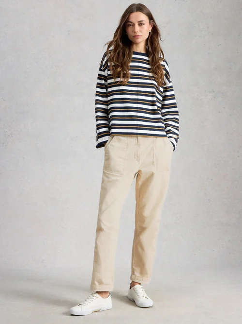 Pantalon en cordon Twister - Nat White - 52/R Image 1