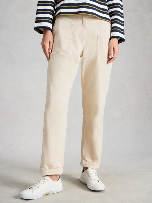 Pantalon en cordon Twister - Nat White - 52/R Image 3