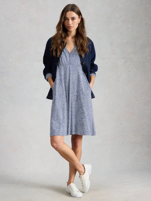 Et robe en jersey - Blue Mlt - 52/R Image 2