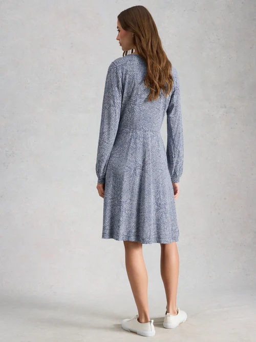 Et robe en jersey - Blue Mlt - 52/R Image 4