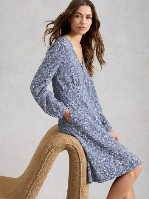 Et robe en jersey - Blue Mlt - 52/R Image 1