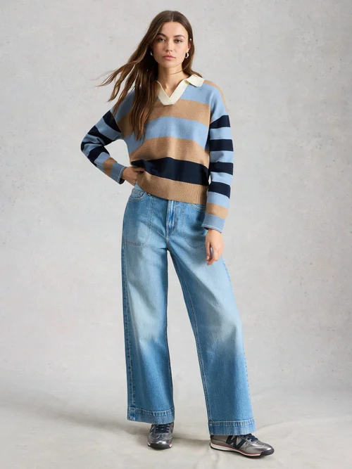 Pull de rugby Rochelle - Blue Mlt - 52 Image 2