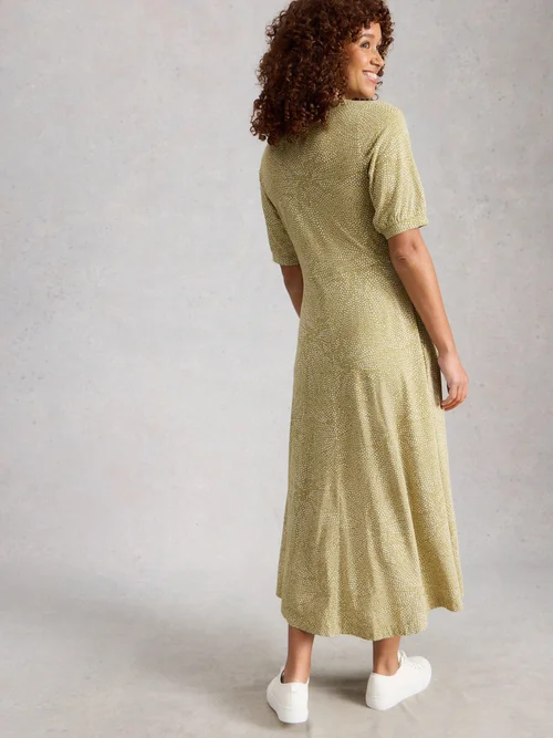 Robe en jersey Megan - Green Pr - 52/R Image 4