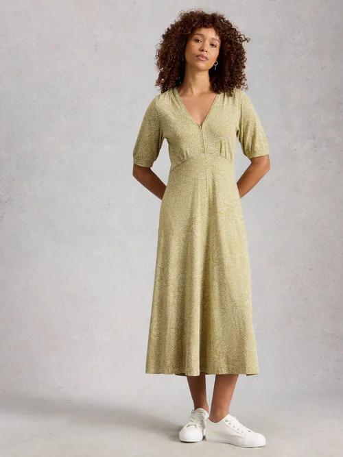 Robe en jersey Megan - Green Pr - 52/R Image 2