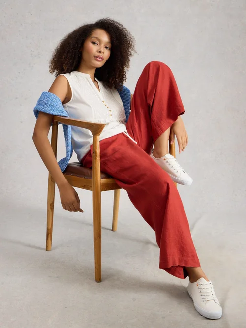 CHEMISE SANS MANCHES PEONY - Bril White - 52 Image 3