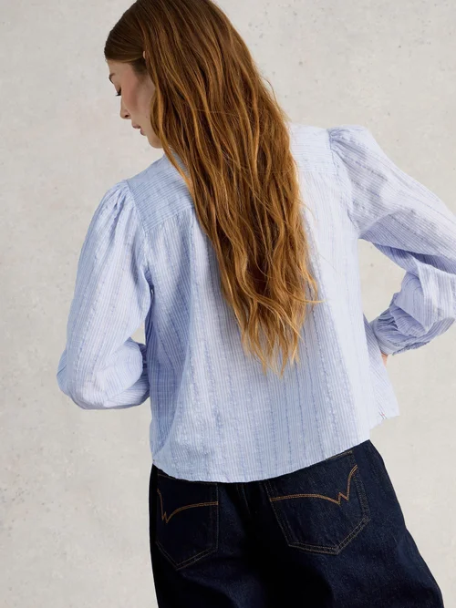 Haut Sammy Smock - Blue Mlt - 52 Image 4