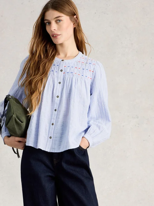 Haut Sammy Smock - Blue Mlt - 52 Image 1