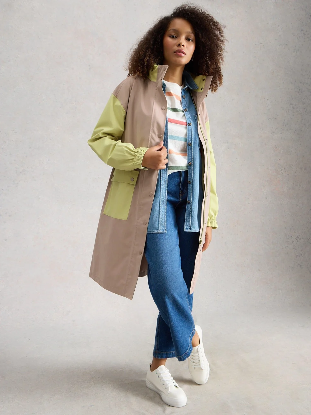 Manteau imperméable Beth - Green Mlt - 52/R Image 1