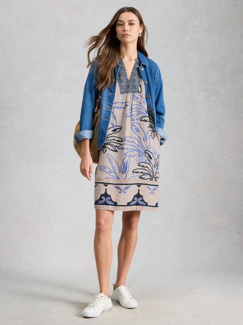 Robe en lin cendré - Ivory Mlt - 52/R Image 2