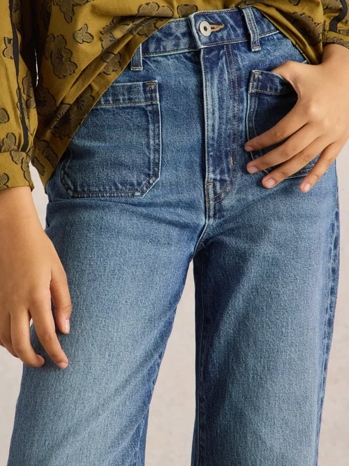 Frankie Flare Jean - Mid Denim - 50/R Image 3