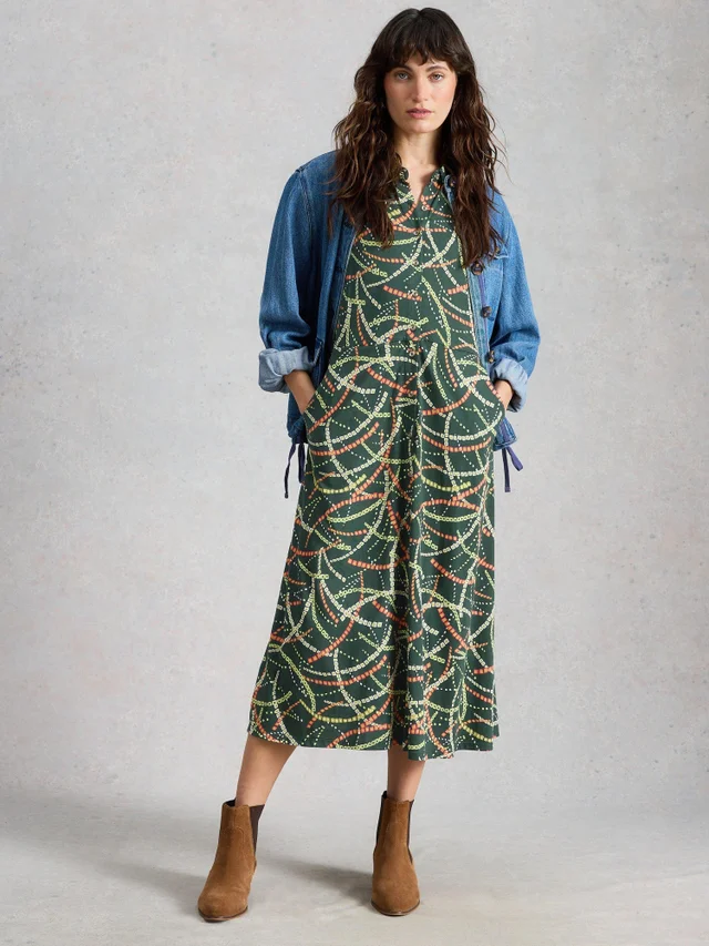 Robe chemise en jersey Rua