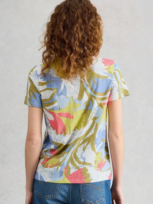ABBIE TEE - Ivory Mlt - 50 Image 4