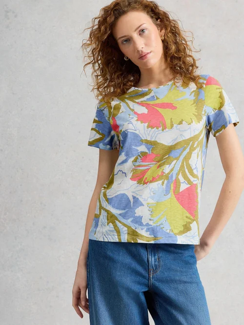 ABBIE TEE - Ivory Mlt - 50 Image 3