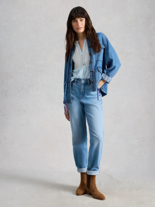 CHEMISE SANS MANCHES PEONY - Mid Blue - 46 Image 2