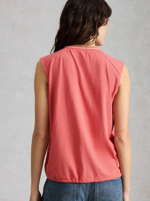 Chemisier sans manches Peony - Mid Pink - 52 Image 4